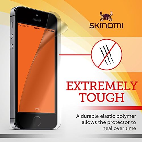 Protetor de tela fosco de Skinomi compatível com Blu Studio C Super Câmera Anti-Glare Matte Skin TPU Anti-Bubble Film