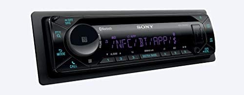 Sony Mex-N5300Bt Dual Bluetooth Voice Command CD/MP3 AM/FM Rádio Frente USB AUX Pandora Spotify IHeartRadio iPod/iPhone Siri e Android Controla o receptor estéreo de carros com alfasonik ouvido