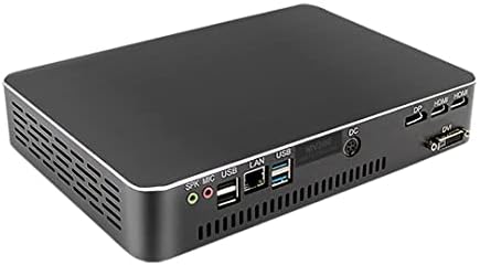 MSECORE Micro Computer Server, Mini Desktop PC com Xeon E3-1231V3, GeForce GTX1650 4G, 8G RAM | 256G SSD,