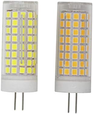Lâmpadas LED led lâmpadas LED 10W Luz de milho LED de 6000k de 10w para casa lustre da sala de estar, base G4 Bi-Pin, 102 LED 2835 SMD, pacote de 4