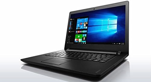 2018 mais recente Lenovo Ideapad 110 14 Laptop de negócios liderado por HD, Intel Celeron N3060, 2 GB DDR4, 500 GB HDD, DVD-RW, 802.11ac, Bluetooth, leitor de cartão 4-em-1, Windows 10-Black