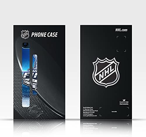 Projetos de capa principal licenciados oficialmente NHL Half Tampa Bay Lightning Hard Back Case Compatível com Samsung Galaxy S9