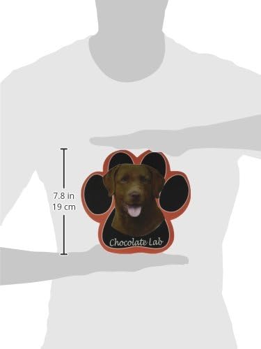 Chocolate Labrador Dog Paça Non Slip Mousepad
