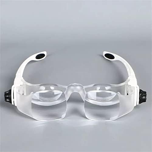 LhllHl 3.8x Ligação da cabeça da cabeça TV Glasses com suporte de telefone e copos de óculos