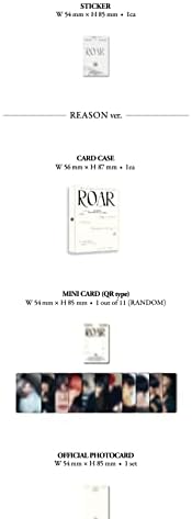 O Boyz Be Awake Roar 8th Mini Album Platform Version Realize CARTO DE COBRE CAPA+1P QR TIPO MINI CARD