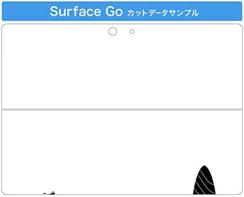 Capa de decalque de igsticker para Microsoft Surface Go/Go 2 Ultra Thin Protective Body Skins 009416 Paisagem Vista monocromática