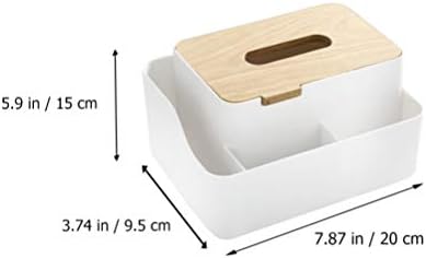 Caixas de armazenamento de cabilock Stand de mesa de mesa da caixa de lençóis retangulares Caixa