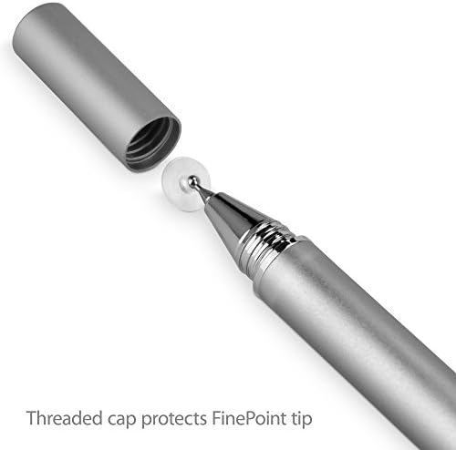 Caneta de caneta de onda de ondas de caixa compatível com irmão MFC -L2720DW - caneta capacitiva da FineTouch, caneta de caneta super precisa para o irmão MFC -L2720DW - prata metálica