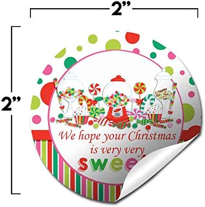 Christmas Sweet Shoppe Candy Shop OBRIGADO RETECIMENTO DE ATUALIZADOS, 40 2 STARTS STARTS BY AMANDACREATION, ÓTIMO PARA FAVORES DE FESTO, SELOS ENVELOPE