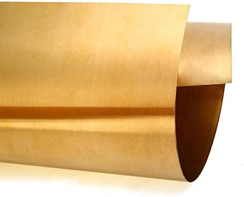 Z Criar design Placa de latão de latão Metal Placa de folha fina 0. 2mm x 300 mm x 1000 mm de alumínio de cobre