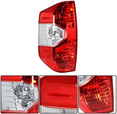 Munirater 1-pacote traseiro esquerdo da lâmpada de freio de luz esquerda Substituição para 2014-2020 Toyota Tundra Driver Lado 81560-0C101 TO2800193