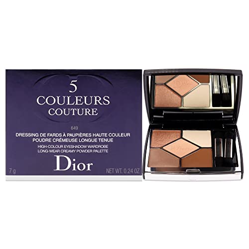 Paleta Christian Dior 5 Color Couture Eyeshadow - 649 vestido nu mulheres sombra de olho 0,24 oz
