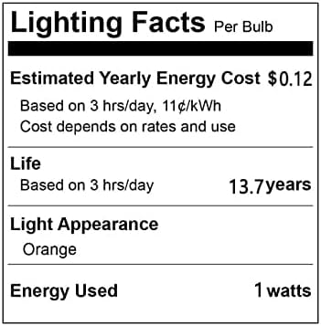Iluminação LXCOM 1W LUZES NOTIVAS LED T26 LED LED LED 1W Night Light 10W Substituição incandescente E14 Base