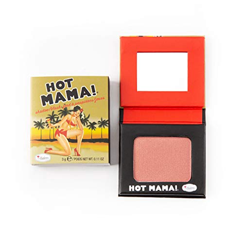 TheBalm Hot Mama! Shadow/blush, marcador sutil, tamanho de viagem