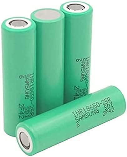 ACsons AA Baterias de lítio18650 Bateria 3,7V 2500mAh 25r Deseguição de alta altura 18650 Bateria