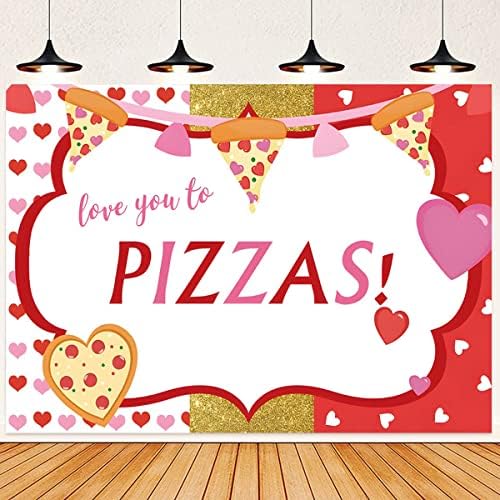 Pizzaria foto de pizza pizza decoração de festa suprimentos suportes te amo para pizza aniversário background