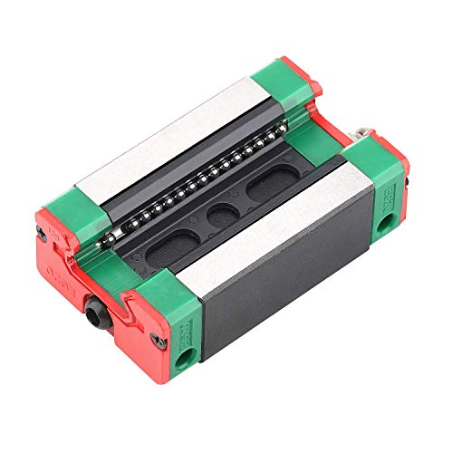 Mssoomm 15mm egh15 kit de trilho linear quadrado CNC 4pcs EGH15-25,98 polegadas / 660mm +8pcs EGH15 - Bloco de controle deslizante de carruagem para impressão 3D e projeto DIY