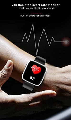CNBRO Smart Watch For Men Women Smartwatch Smartwatch IP67 Imper impermeável rastreador de fitness