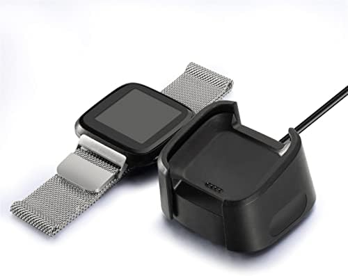NYCR USB CARGA DO CHARGER ESTAÇÃO CRADLE DE ESTAÇÃO DE FITBIT Versa Smart Watch