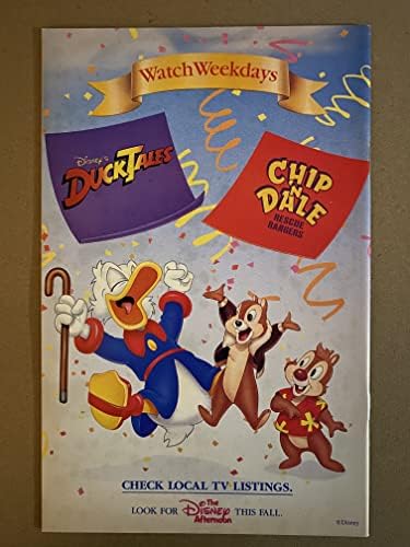Walt Disney Adventures Donald Duck 1 Primeira impressão Original Original Livro de quadrinhos oficialmente