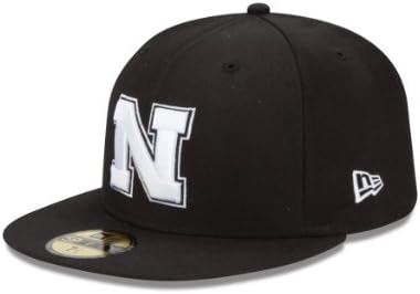 NCAA Nebraska Cornhuskers 5950 preto e branco