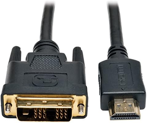 Tripp Lite HDMI para CABO DVI, CABO DA ADAPTADOR DE MONITOR DIGITAL 50 pés., Black