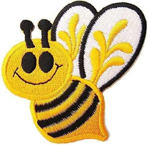 Sr. Bee Iron on Patches
