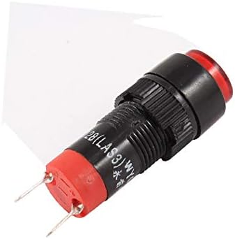 X-Dree Momentary Red Light Painel Montagem Pressione Push Butter Pushbutton Switch (Interruttore