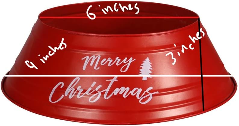 Casa de Natal Mini colares de árvore de Natal de metal vermelho e prata