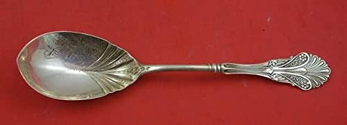 Coríntios de John Polhamus/Shiebler Sterling Silver Preserve Spoon 7