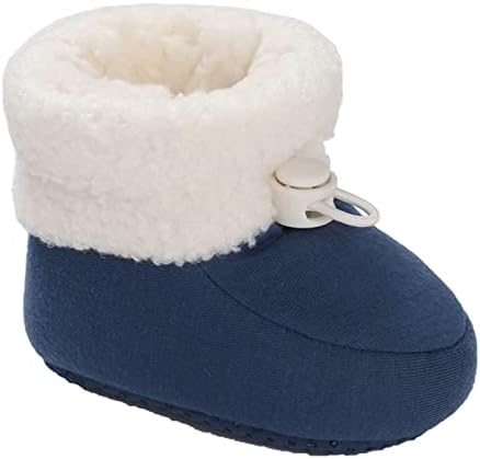 Feoya Toddler First Walker Boots Sapatos Infantis Inverno Botas de neve menina menina não escorregadia de