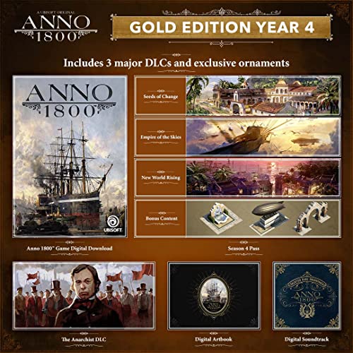 Anno 1800 Edição completa Ano 4 | Código do PC - Ubisoft Connect