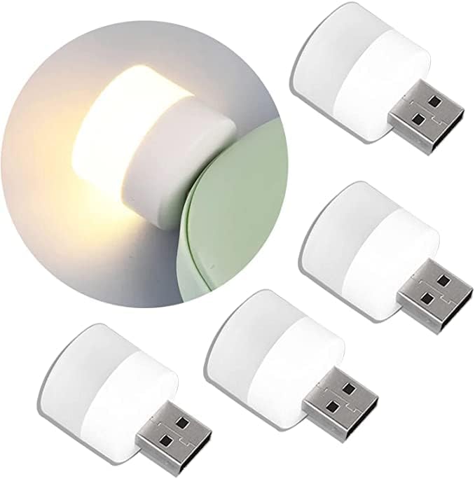 10pcs Usb Night Light, Atualizada Luz Night de Plug-in USB Atualizada para o quarto da sala de quarto