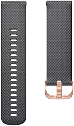 Otgkf 18 20 22mm Smart Watch tiras oficiais para Garmin Venu 2 Silicone Wrist Band para Garmin Venu 2s Sq Bracelet WatchBand