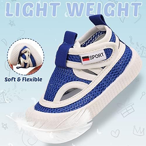 Baby Primeiro sapatos de caminhada 1-4 anos Treinadores de sapatos infantis criança escorregar em