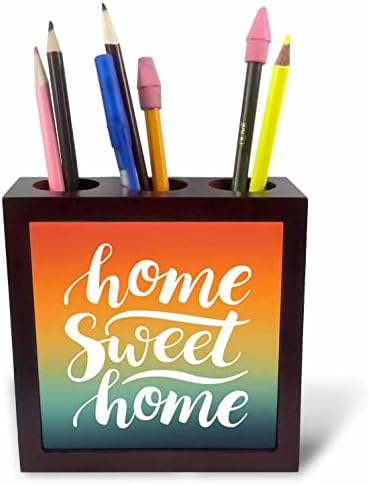 3drose home sweet home gradiente melhor para decoração de casa - titulares de caneta de telha