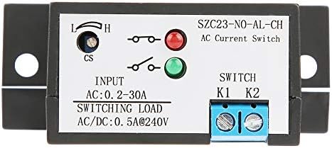 Switch de corrente aberta zerone, isolamento ajustável normalmente abre o interruptor de detecção