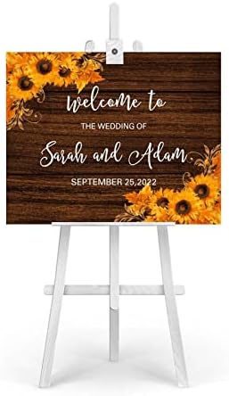 Bem -vindo às nossas placas de casamento para casal de casal de casal Casal Casamento e recepção Decorações