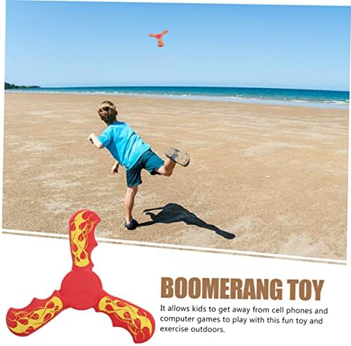 Inoomp boomerang brinquedos voadores para crianças ao ar livre Toy Toy Sports Toys de novidades esportes