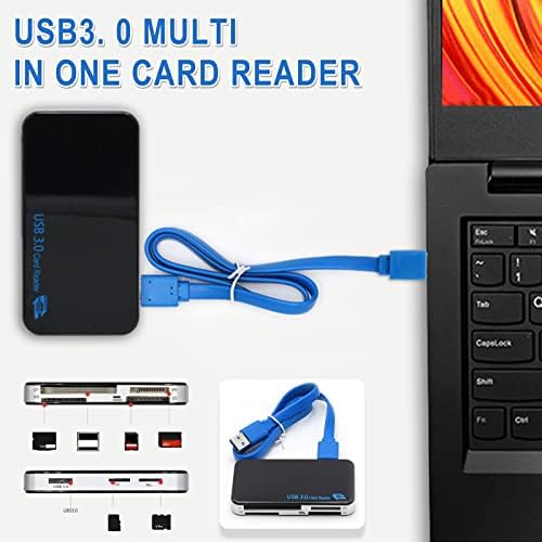 Multi in One Card Reader USB 3.0 SD Card Reader Support TF CF SD MS M2 TN2