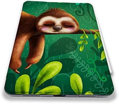 Kawaii Sleth Tropical Animal Pattern Caso Compatível com todas as gerações iPad air pro mini 5 6 11 polegadas 12,9 10,9 10,2 9,7 7,9 Tampa de tecido de plástico SLIM SMART STAND SN519