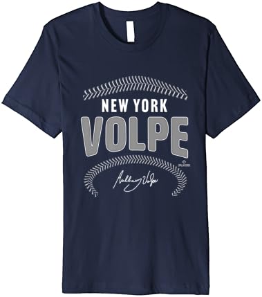 Anthony Volpe New York Nome do beisebol e camiseta premium numérica