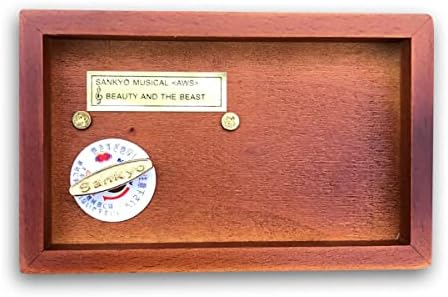 Binkegg Play [Davy Jones] Brown Antiqued Lock Jewelry Box Box Box With Sankyo Musical Movement