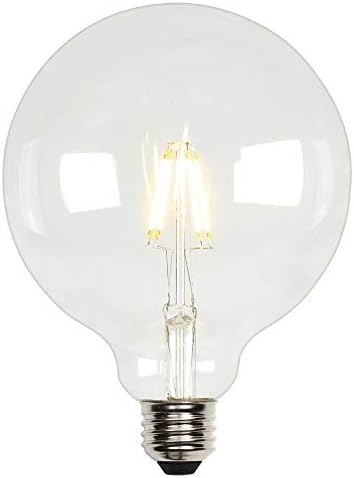 Iluminação de Westinghouse 4317500 6.5 G40 Lâmpada LED de base média limpa de G40, 1 contagem