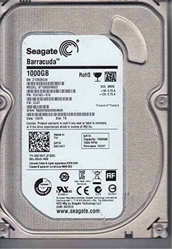 SEAGATE ST1000DM003 1TB 7,2K SATA 3.5 6G HDD