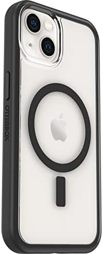 OtterBox Clear Case com borda colorida para iPhone 13 - Black Crystal