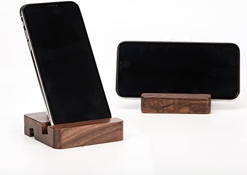 Echeng fofo celular suporte, suporte para o animal de madeira, suporte para celular para decoração de mesa
