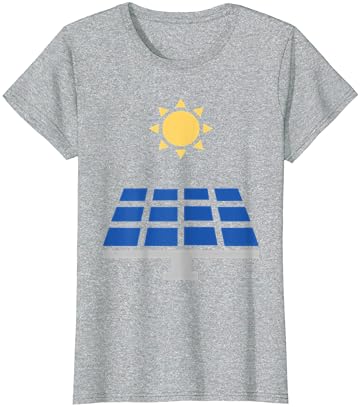 Painel solar Energia verde - camiseta renovável de energia solar