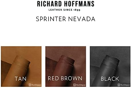 Painel de couro Richard Hoffmans, velocista Nevada, preto