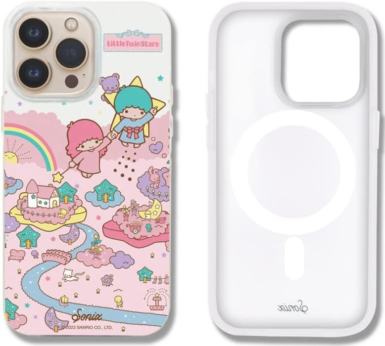Sonix X Sanrio Case + Screen Protector para Magsafe iPhone 13 Pro Little Twin Stars